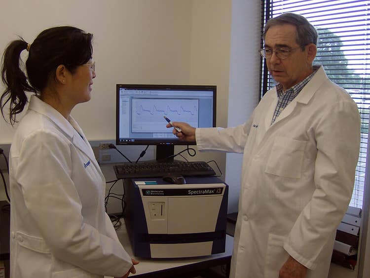 Ionic Transport Assays verwendet den SpectraMax i3 Reader