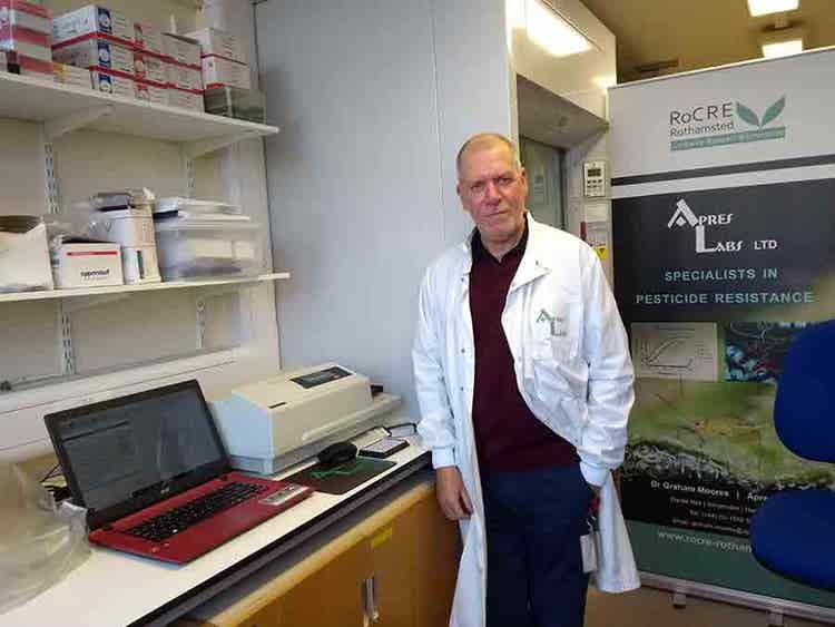 Dr. Graham Moores nutzt die SpectraMax Reader, um die Erforschung der Insektizidresistenz zu revolutionieren