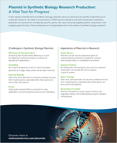 Plasmid in Synthetic Biology Research Production