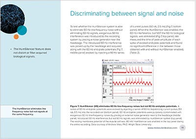 HumSilencer action potentials