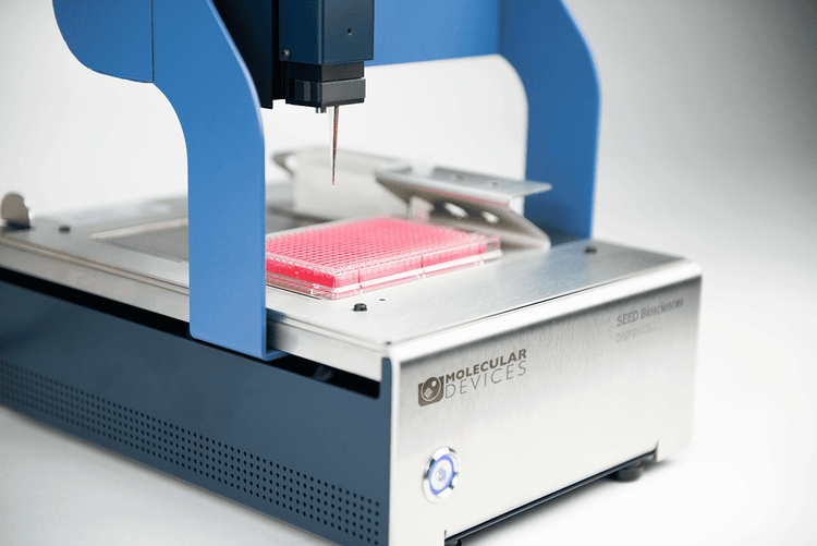 DispenCell Single-Cell Dispenser bei der Arbeit