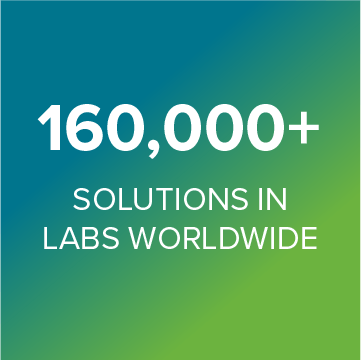 Lösungen in Laboren weltweit