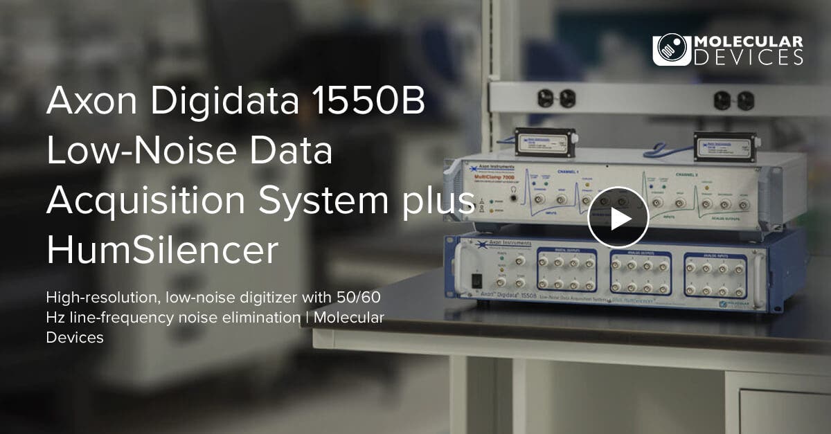 Axon Digidata 1550B Low-Noise Data Acquisition System plus HumSilencer